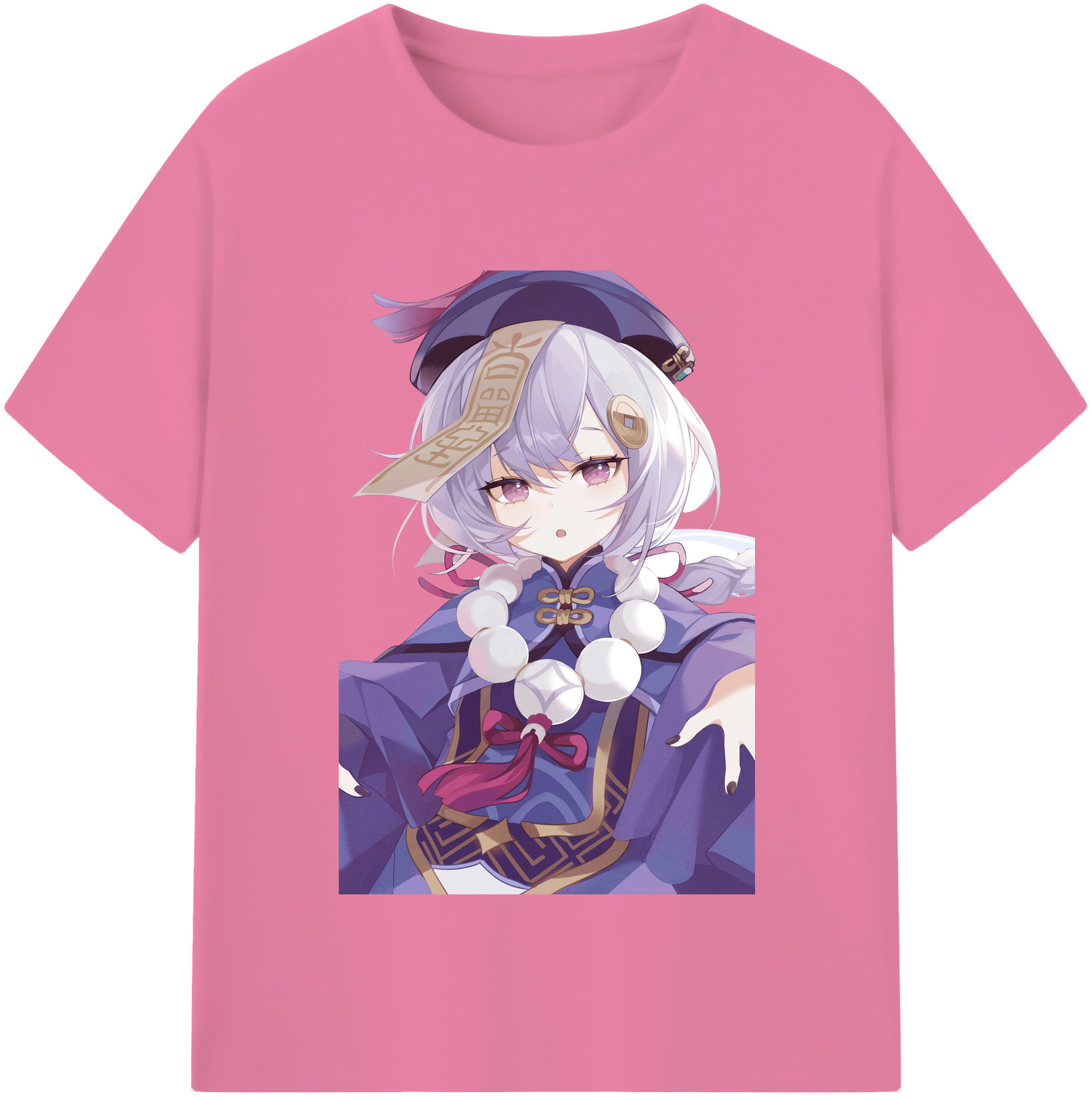 げんし神 七七 なな  genshin Nana 綿100％半袖Tシャツ（フロントプリント）